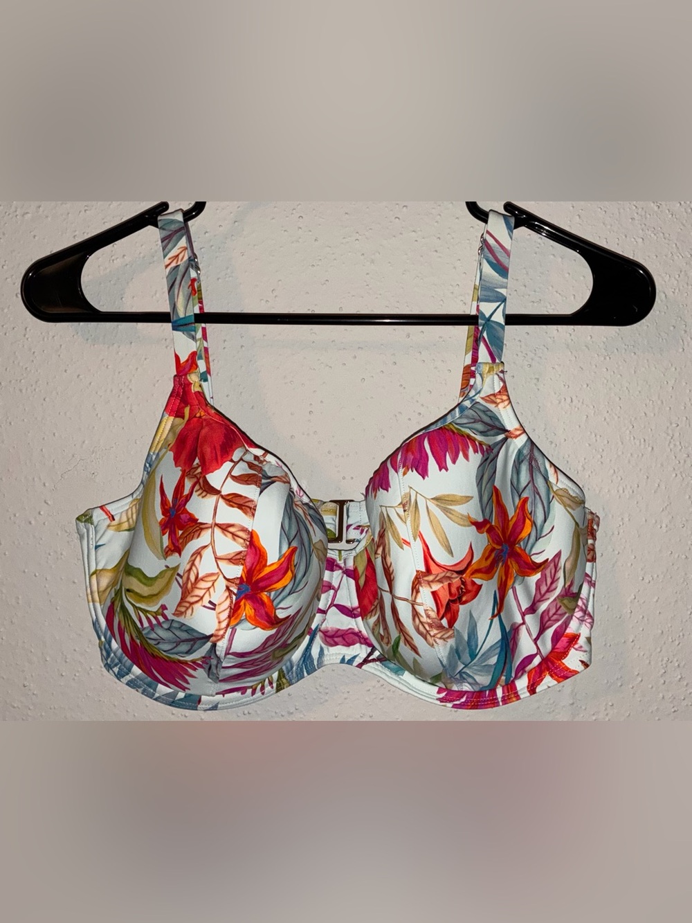 Sunsets Tropical Floral Underwire Bikini Top 38E/36F/34G